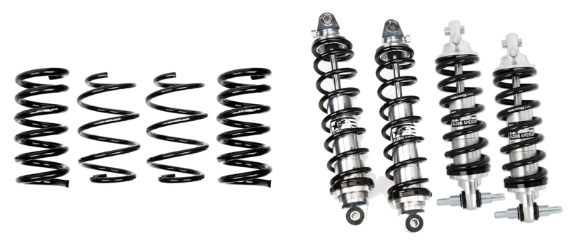 Lowering springs and coilovers compared