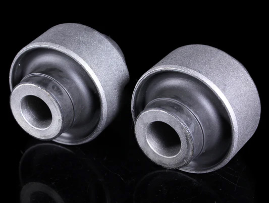 Hardrace rubber bushings