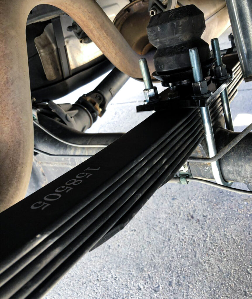Icon Vehicle Dynamics aftermarket leaf springs
