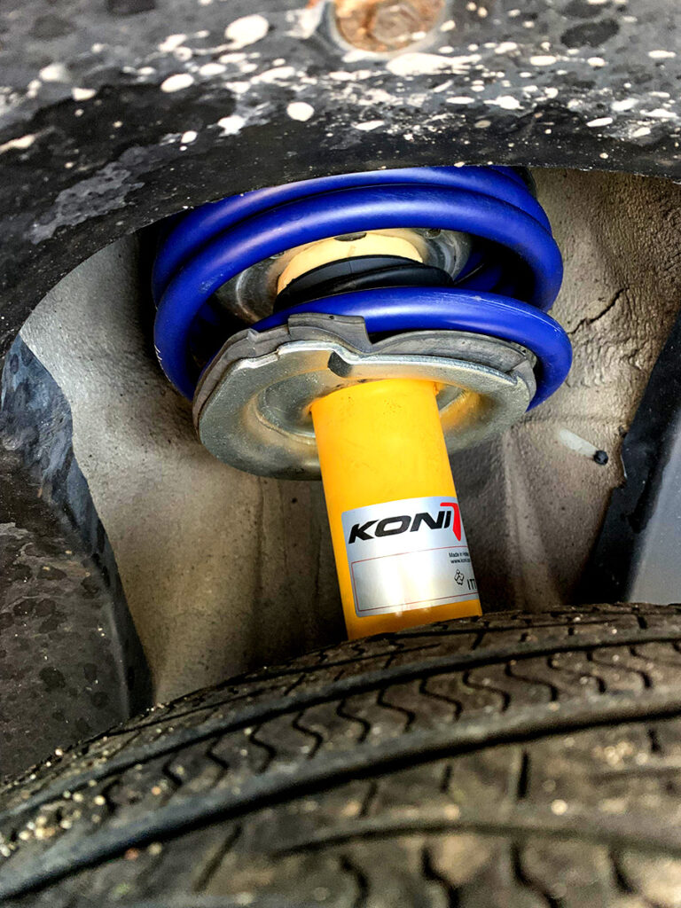 Koni Yellows installed