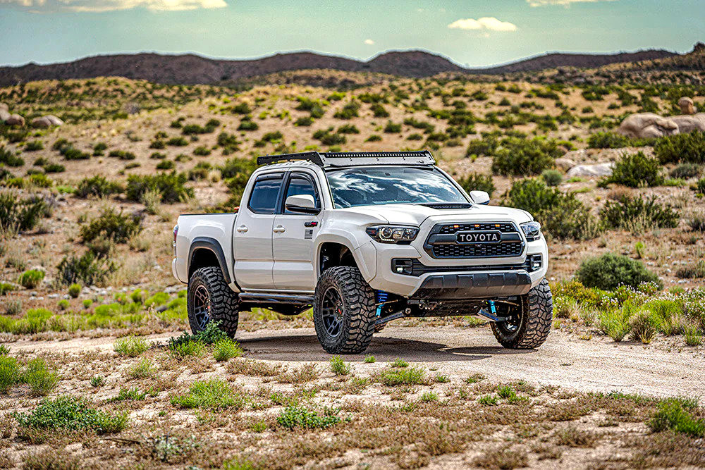 Mid-travel Tacoma