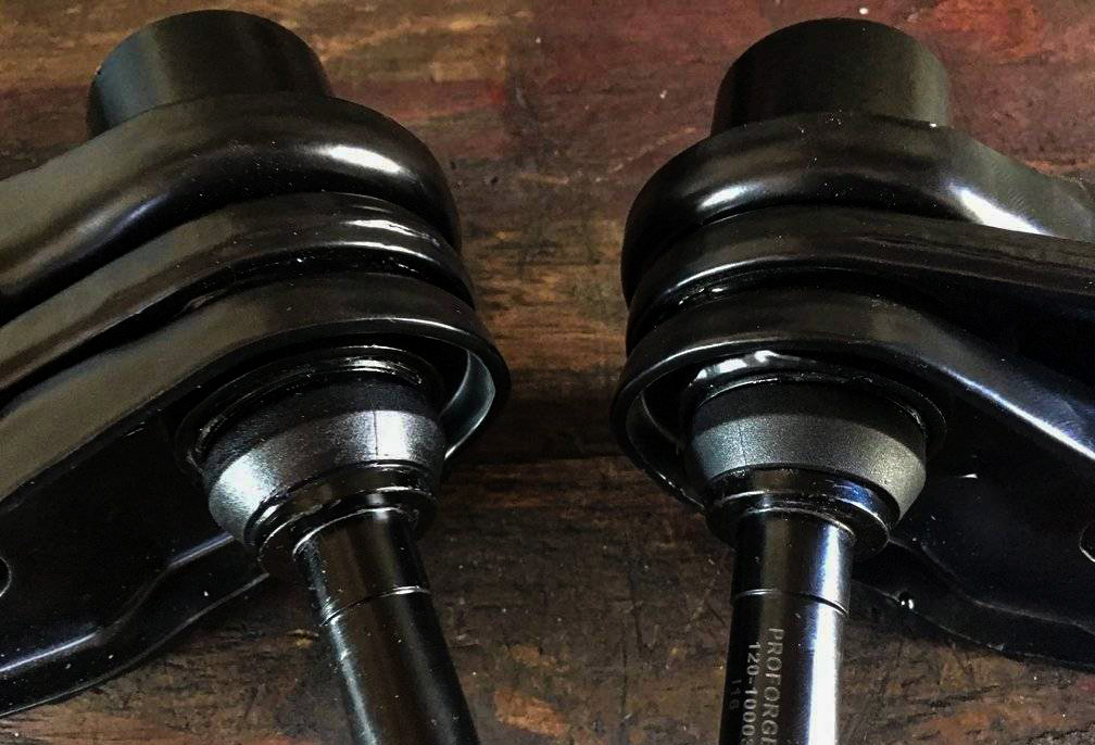 Suspension bushing durometer