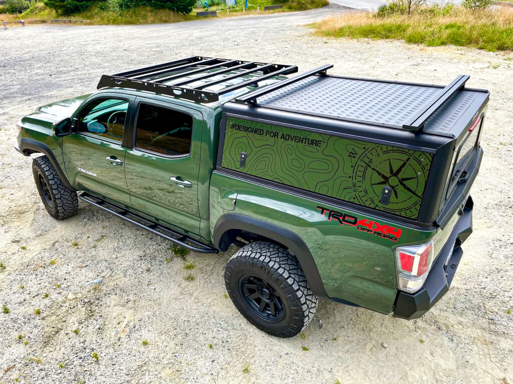 Tacoma camper shell
