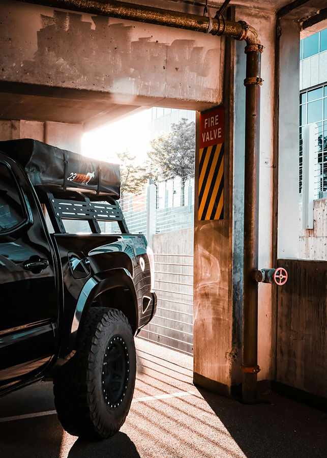 Upsized Tacoma tires