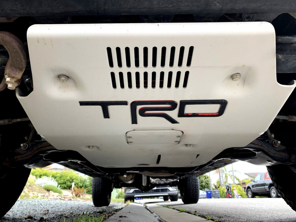 Tacoma TRD skid plates