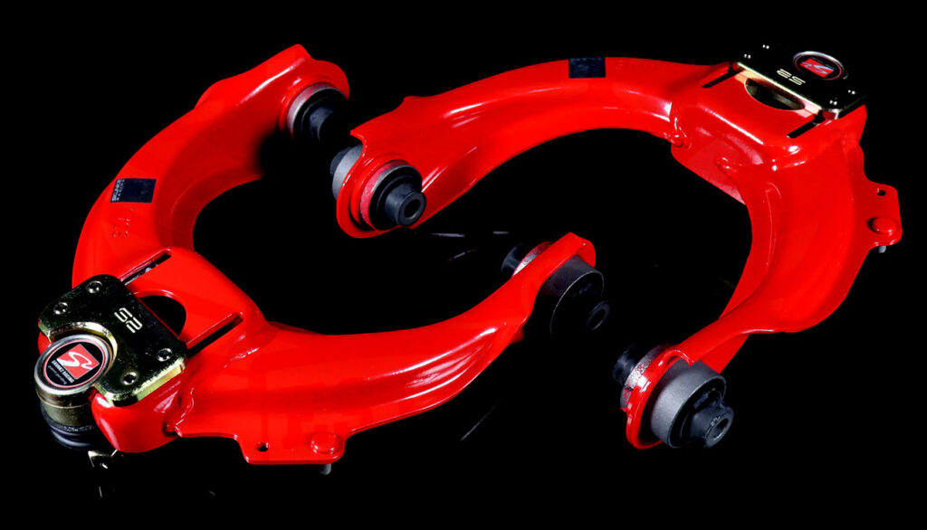Adjustable control arm sliders
