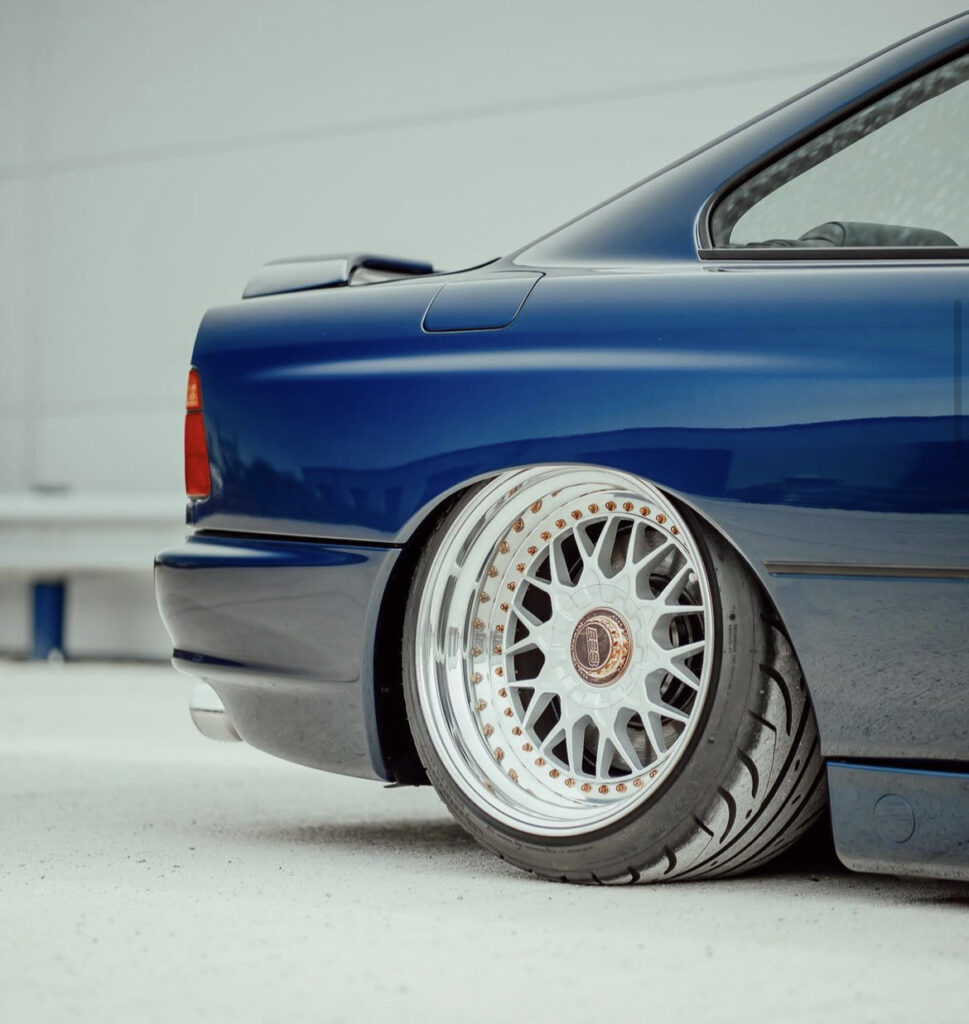 BMW lowered on BBS wheels