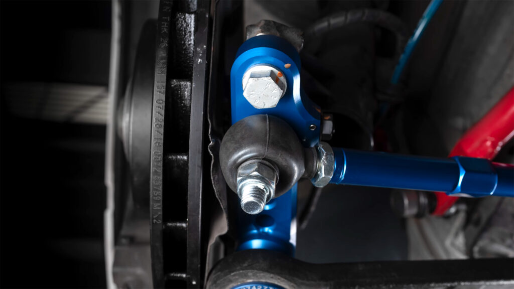 Steering plate angle kit